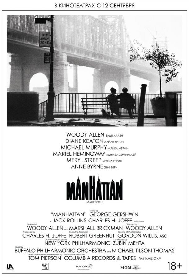Фильм Манхэттен 1979 года смотреть онлайн с Вуди Алленом и Дайан Китон